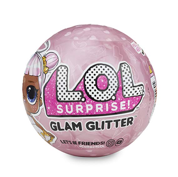 lol glam glitter ball